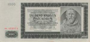 1000 Kronen 1942